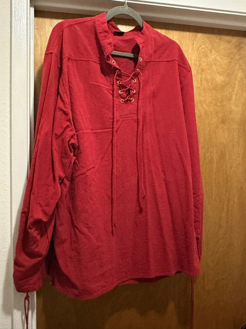 Red Renaissance Shirt